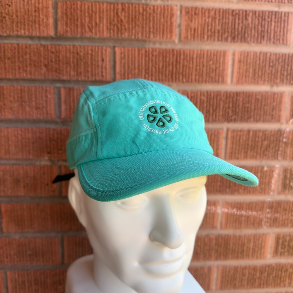 Ciele Athletics GOCap SC Run Club Hat Unisex Teal Green Running Cap